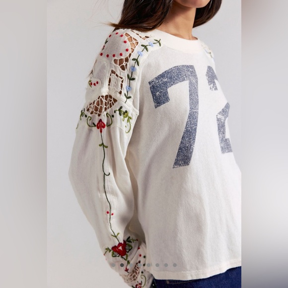 Free People Lilith Tee S,M - Picture 2 of 12
